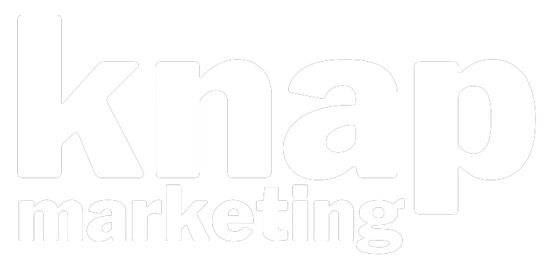 Knap Marketing white logo